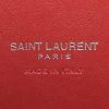 Borsa a tracolla Saint Laurent  Sac de jour Baby in pelle martellata rossa - Detail D4 thumbnail