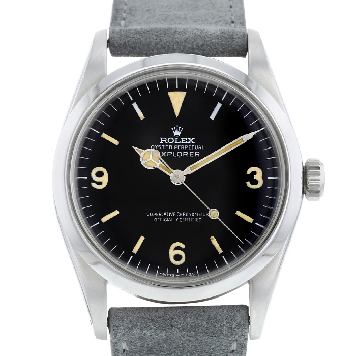 Montre Rolex Explorer en acier Vers 1973