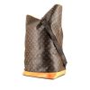 Borsa da viaggio Louis Vuitton  Marin in tela monogram marrone e pelle naturale - 00pp thumbnail