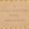 Sac à main Louis Vuitton  Pleaty petit modèle  en toile denim monogrammée bleue et cuir naturel - Detail D3 thumbnail