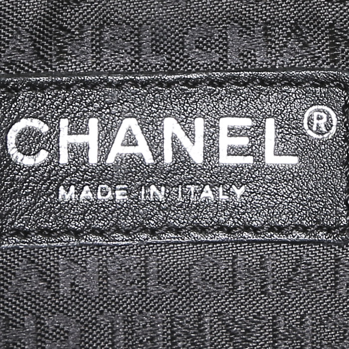 Bolso bandolera Chanel  Messenger en tweed gris - Detail D3