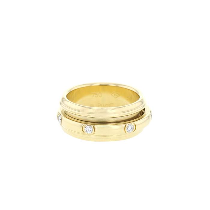 Piaget Possession large model ring in yellow gold and diamonds - 00pp