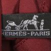 Bolsito de mano Hermès  Bolide en lona roja - Detail D3 thumbnail