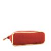 Pochette Hermès  Bolide en toile rouge - Detail D4 thumbnail