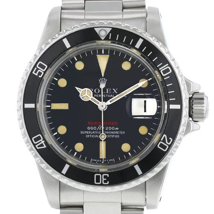 Rolex Submariner Date  in stainless steel  Ref: 1680 "Red" Circa 1972 - Dial Mark IV - 00pp