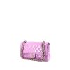 Bolso de mano Chanel  Timeless Classic en charol acolchado violeta - 00pp thumbnail