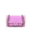 Chanel  Timeless Classic handbag  in purple patent quilted leather - 360 thumbnail