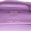 Chanel  Timeless Classic handbag  in purple patent quilted leather - Detail D3 thumbnail