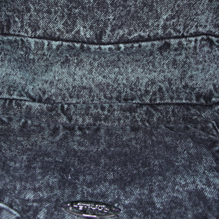 Sac bandoulière Chanel  Timeless Jumbo en denim vert - Detail D3