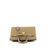 Bolso de mano Hermès  Birkin 25 cm en cuero epsom marrón etoupe - 360 Front thumbnail