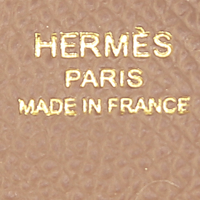 Borsa Hermès  Birkin 25 cm in pelle Epsom etoupe - Detail D3