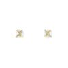 Fred Baie des Anges earrings in yellow gold, cultured pearls and diamonds - 00pp thumbnail