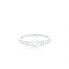 Cartier 1895 solitaire ring in platinium and diamonds (0,46 carat) - 360 thumbnail