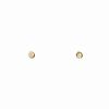 Paire de puces d'oreilles Tiffany & Co Diamonds By The Yard en or jaune et diamants - 360 thumbnail