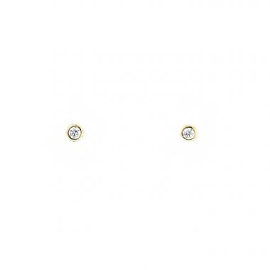 Pendientes Tiffany 
Co Diamonds By The Yard de oro amarillo y diamantes