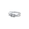 Fred Chance Infinie small model ring in white gold and diamonds - 00pp thumbnail