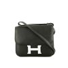 Hermès  Constance mini  shoulder bag  in black epsom leather - 360 thumbnail