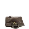 Hermès  Birkin 35 cm handbag  in brown box leather - 360 Front thumbnail
