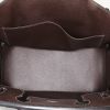Hermès  Birkin 35 cm handbag  in brown box leather - Detail D2 thumbnail