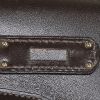 Hermès  Birkin 35 cm handbag  in brown box leather - Detail D4 thumbnail