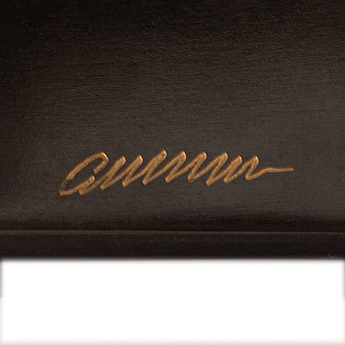 Arman, Violin cut, sculpture, in black and brown patinated bronze, signed and numbered, of 2004 - Detail D2