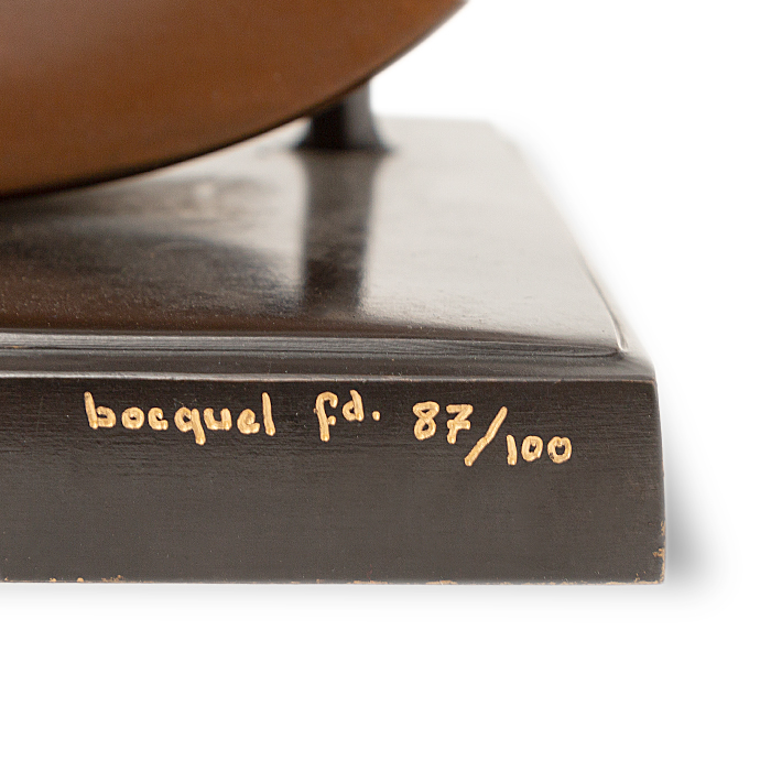 Arman, Violin cut, sculpture, in black and brown patinated bronze, signed and numbered, of 2004 - Detail D3