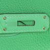 Hermès  Birkin 35 cm handbag  in green Bamboo togo leather - Detail D4 thumbnail