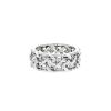 Dior My Dior medium model ring in white gold and diamonds - 00pp thumbnail