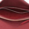 Louis Vuitton  Félicie shoulder bag  in red empreinte monogram leather - Detail D2 thumbnail