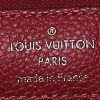 Louis Vuitton  Félicie shoulder bag  in red empreinte monogram leather - Detail D3 thumbnail