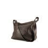 Borsa a tracolla Bottega Veneta   in pelle intrecciata marrone - 00pp thumbnail