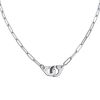Dinh Van Menottes R12 necklace in white gold - 00pp thumbnail