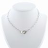 Dinh Van Menottes R12 necklace in white gold - 360 thumbnail