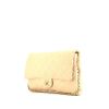 Bolso/bolsito Chanel   en cuero acolchado beige - 00pp thumbnail
