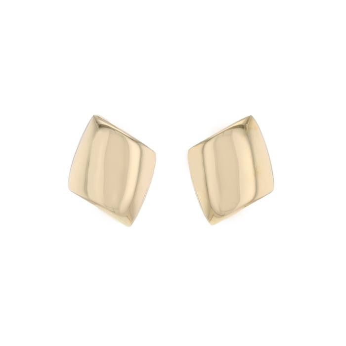 Vhernier Plateau earrings for non pierced ears in pink gold - 00pp