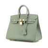 Bolso de mano Hermès  Birkin 25 cm en cuero epsom verde Almendra - 00pp thumbnail