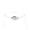 Bracelet Dinh Van Menottes R10 en or blanc et diamants - 360 thumbnail