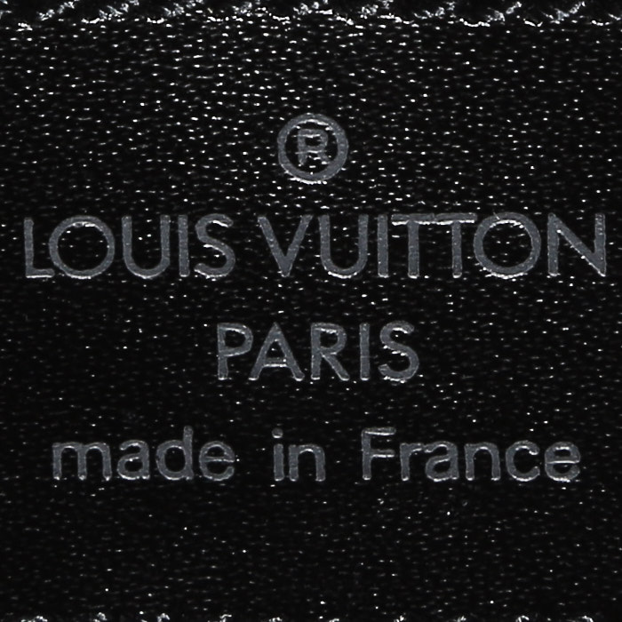 Louis Vuitton  Demi Lune pouch  in black epi leather - Detail D3