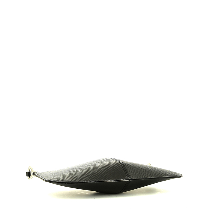 Louis Vuitton  Demi Lune pouch  in black epi leather - Detail D4