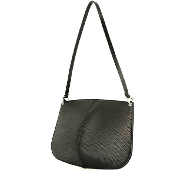 Pochette Louis Vuitton  Demi Lune in pelle Epi nera