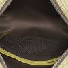 Bolso bandolera Louis Vuitton   en lona gris y amarilla - Detail D2 thumbnail
