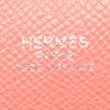 Borsa a tracolla Hermès  Evelyne in pelle Epsom rosa - Detail D3 thumbnail
