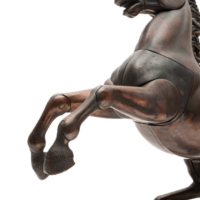 Miguel Berrocal, Sculpture "Caballo Casinaide" (Opus 170), in brown patinated bronze, signed and numbered, of 1978-1979 - Detail D1