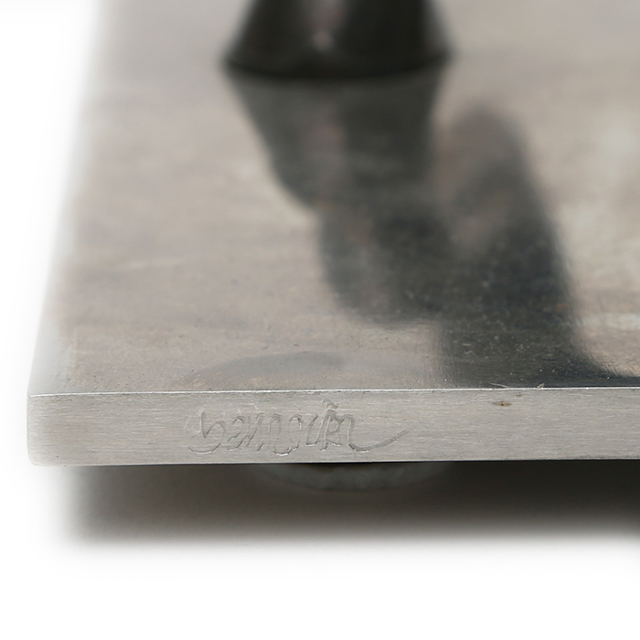 Miguel Berrocal, Sculpture "Caballo Casinaide" (Opus 170), en bronze à patine brune, signée et numérotée, de 1978-1979