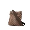 Louis Vuitton  Bosphore Messenger shoulder bag  in brown ebene damier canvas  and leather - 00pp thumbnail
