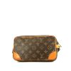 Louis Vuitton  Trocadéro pouch  in brown monogram canvas  and natural leather - 360 thumbnail