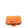 Hermès  Birkin 30 cm handbag  in orange togo leather - 360 Front thumbnail
