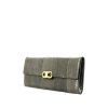 Celine  Maillon Triomphe pouch  in grey water snake - 00pp thumbnail