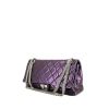 Chanel  Chanel 2.55 handbag  in purple quilted leather - 00pp thumbnail