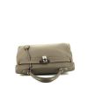 Hermès  Kelly 35 cm handbag  in grey Evercolor calfskin - 360 Front thumbnail